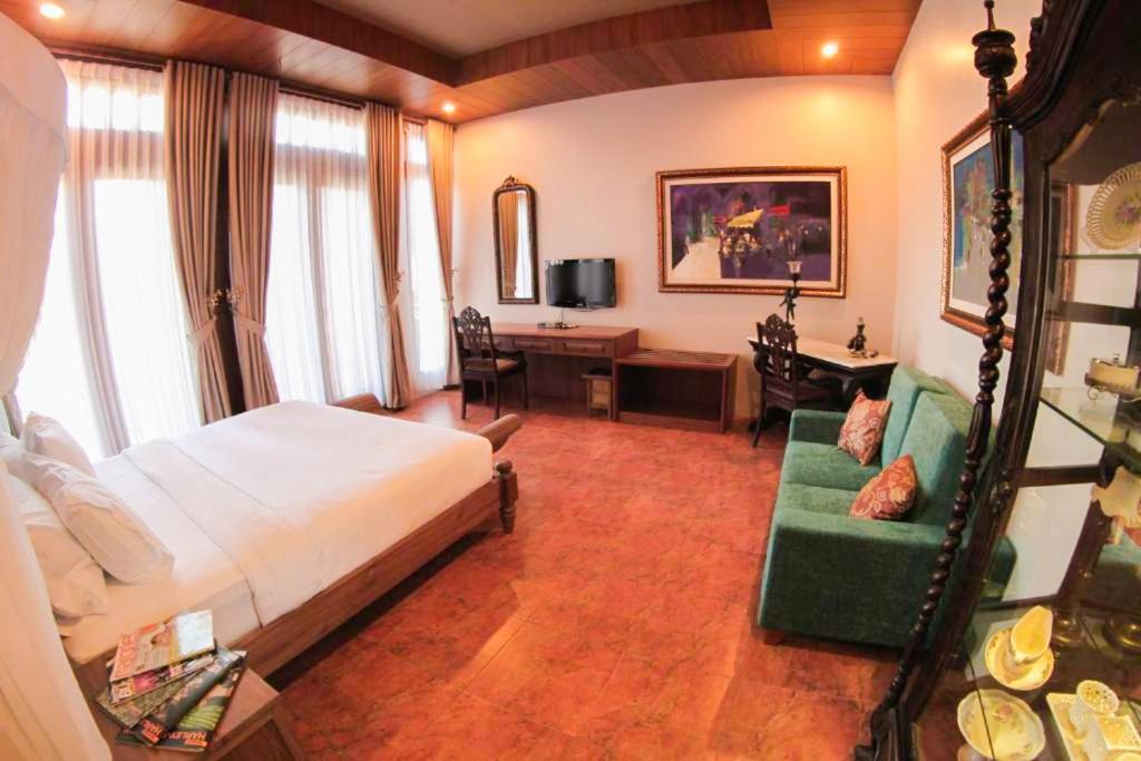 Rumah Stroberi Organic Farm & Family Lodge Lembang Exteriör bild